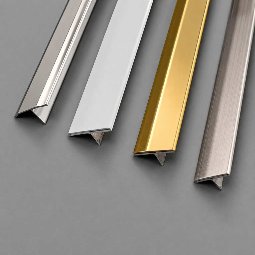 Stainless Steel T Shape Tile Trim