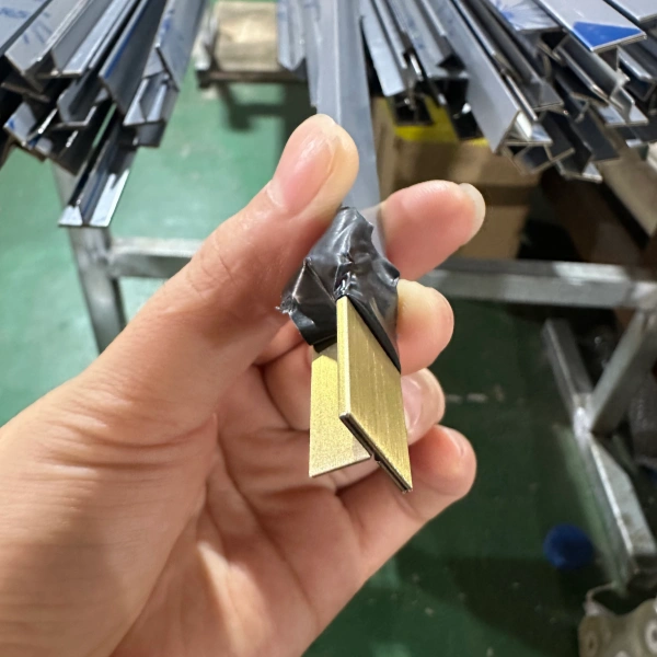 Stainless Steel T Shape Tile Trim